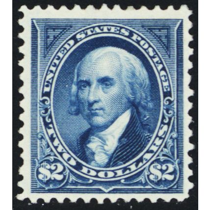 262, Mint VF VLH $2 Madison - With Clean PSE Certificate * Stuart Katz