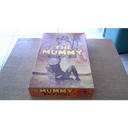 THE MUMMY Jigsaw Puzzle (200 Piece - 4 MISSING)American Puzzle Co (1974) VINTAGE