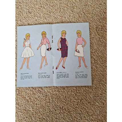 Vintage "Tammy" doll from Ideal clothes catalogue