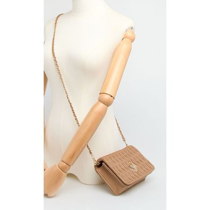 VALENTINO ORLANDI Taupe Crossbody Bag With Detailed Quilting BNWT (RARE)