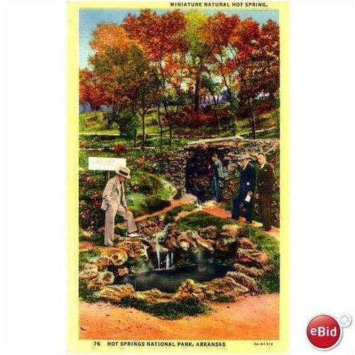 1950 Miniature Natural Hot Spring, Arkansas