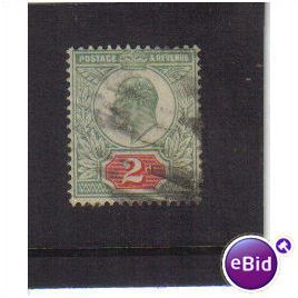1911 GB EDWARD 2D GREEN RED F/U SG 292