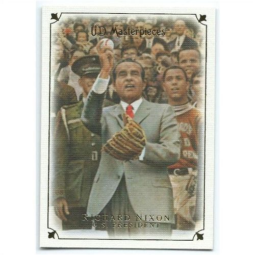 2007 Upper Deck Masterpieces - #75 - Richard Nixon