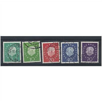 GERMANY 1959 PRESIDENT HEUSS SET USED