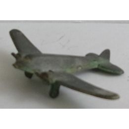 VINTAGE metal ' AIRPLANE ' small ( 1930s )