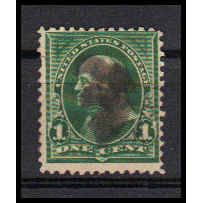 Used 279 1c Benjamin Franklin Average Plus RA1451