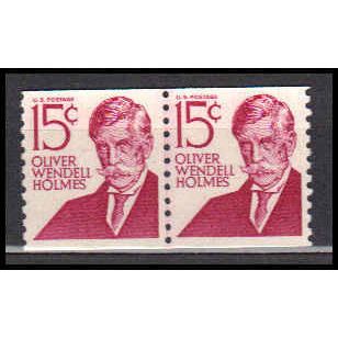 1305E 15c Oliver Holmes Very Fine MNH Dry Gum CLP CA0032