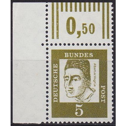 GERMANY BUND [1961] MiNr 0347 y W OR ( **/mnh ) [01] Eckrand