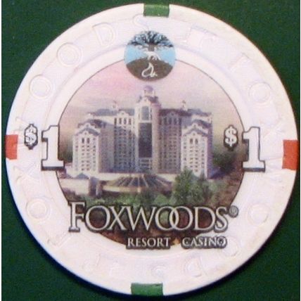 Foxwoods. $1 Casino Chip. Ledyard, CT. M08.