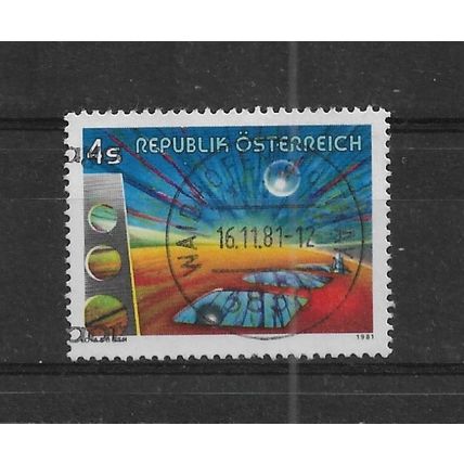 Austria.Austrian Modern Art stamp.Fine Used.Aug22