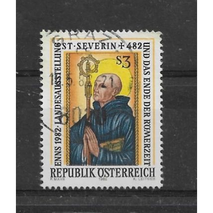 Austria."St Severin and End Roman Period" Exhibition,Enns stamp.Fine Used.Aug22