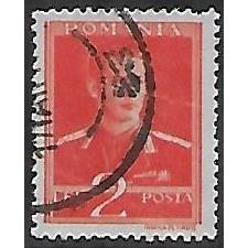 Mi 654 (ʘ): 2 L. orange Defin.: King Michael, wmk. Wz. 7 upr., comb p. 14¼:14
