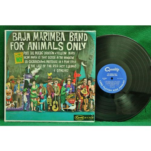 Baja Marimba Band - For Animals Only - V 1773(C) - EX+