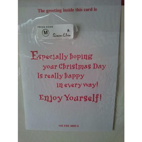 Large Christmas Cards, Have A Very Merry Christmas 011 - L@@K CLEARANCE SALE