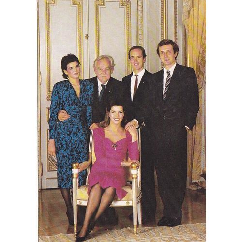 The Monaco Royal Family Royalty Postcard (ROY1260)