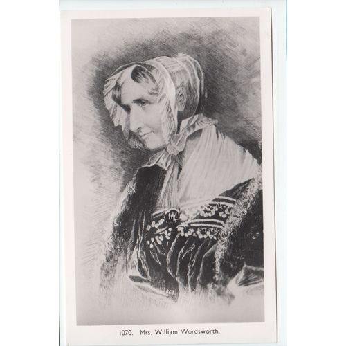 Mrs William Wordsworth RP Postcard 1070