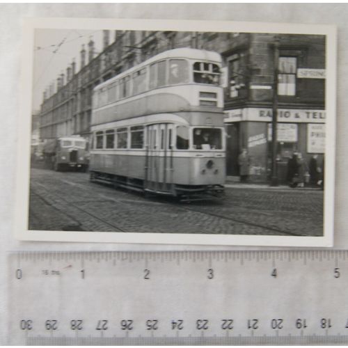 Photo Glasgow Tram no.1382 in 1960