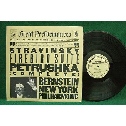 Bernstein - Stravinsky: Firebird Suite/Petrushka-Complete - MY 37221 - NM