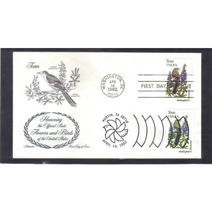 FDC Artmaster 1995 1995a 20c Mockingbird (Cachet-U/A) CV40963