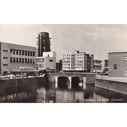 Rotterdam Dr Martens Shoe Superstore Vlasmarkt Real Photo Postcard