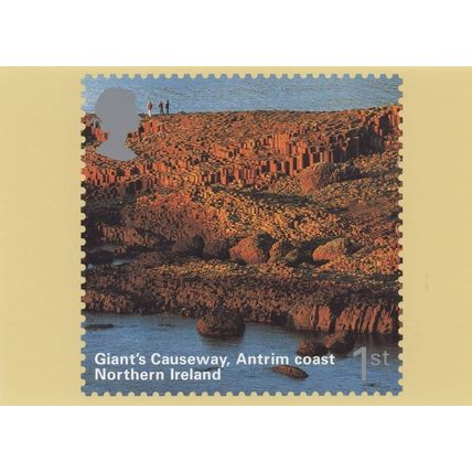 Giants Causeway Antrim Northern Ireland Limited Edition Postcard