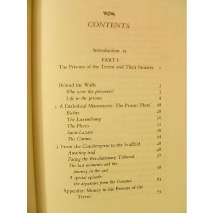 LAST LETTERS PRISONS & PRISONERS OF THE FRENCH REVOLUTION OLIVIER BLANC 1793-94