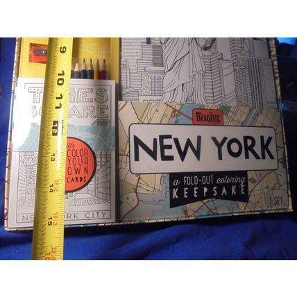 NEW YORK CITY COLORING SET! Mint and Unopened!! $20.00 Shipped!!!!