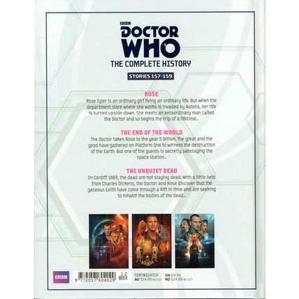 DOCTOR WHO COMPLETE HISTORY VOL 48 CHRISTOPHER ECCLESTON ROSE HACHETTE