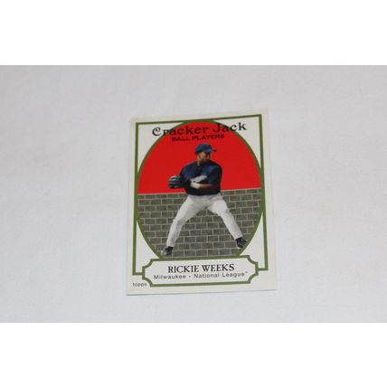 Rickie Weeks 2005 Topps Cracker Jack STICKER NO. 179