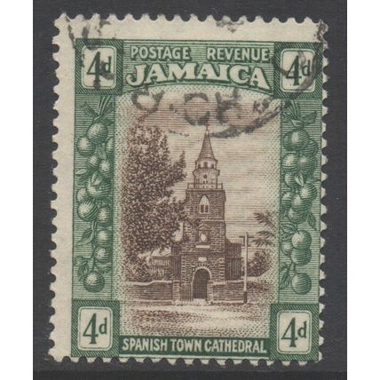 Jamaica Scott 94 - SG97, 1921 Pictorial 4d used