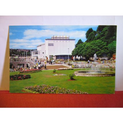 PRINCESS THEATRE, TORQUAY, Devon. unused vintage postcard #