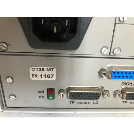 TSK CT25-MT CABLE TESTER & 2 SCSI CABLES 115/230 VAC CT 25,40 LEIS,CT26-MT,AR