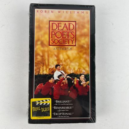 Dead Poets Society VHS Video New Factory Sealed
