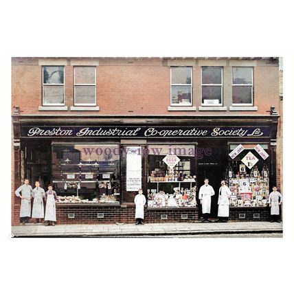 ptc3095 - Lancs. - The Preston Industrial Co-operative Society Store - print 6x4