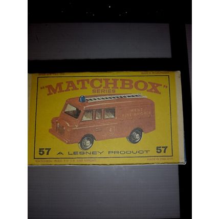 Matchbox - No57 Land Rover Fire Truck - Replica / Repro Box