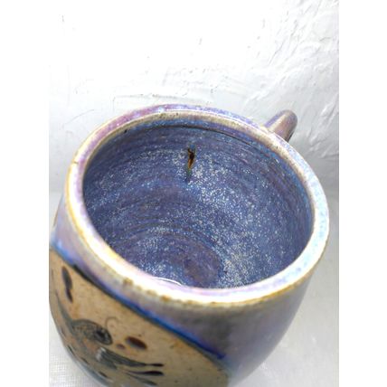 Vintage Tonala Cancun Mexican Mug - Vintage! Very Ornate/Detailed! Fast Ship!