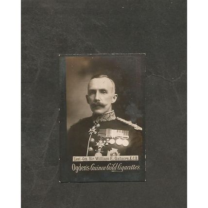 Ogdens Guinea Gold Boer War Lieut Gen Sir William F Gatacre KCB #52 (a)