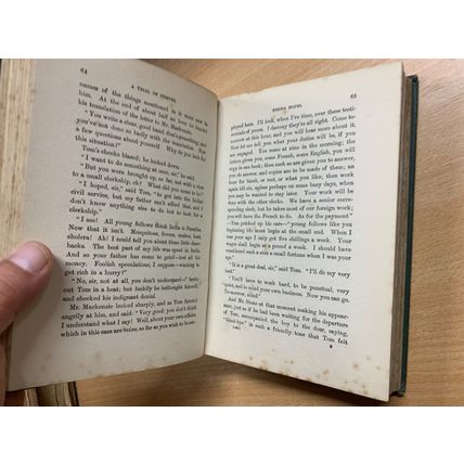 RARE* 1908 ELIZABETH J LYSAGHT "BROTHER AND SISTER" FICTION ANTIQUE BOOK (P4)