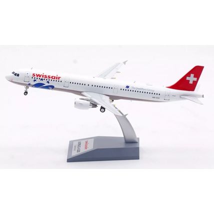 AIRBUS A321-111 SWISSAIR REG: HB-IOH WITH STAND - WB MODELS B321IOH 1/200