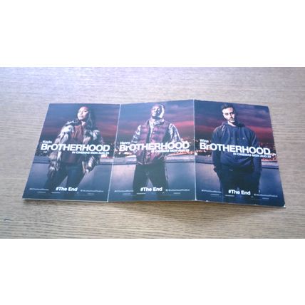 BrOTHERHOOD - Movie Promotional Postcard Book (The Hood Movies)