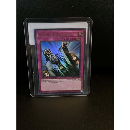 Solemn Judgment - MRD-EN127 - Ultra Rare - Unlimited Metal Raiders (25th Anniver