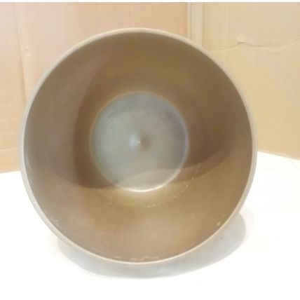 Matt Gold Painted Ceramic Flower Pot