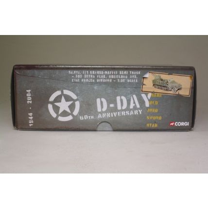 SD.KFZ.7 KRAUSS-MAFFEI HALF TRACK GERMAN ARMY FRANCE 1944 - CORGI US60005 1/50