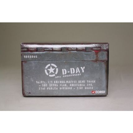 SD.KFZ.7 KRAUSS-MAFFEI HALF TRACK GERMAN ARMY FRANCE 1944 - CORGI US60005 1/50