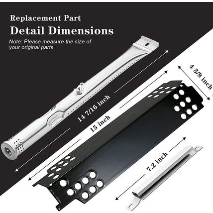 Grill Replacement Parts for Charbroil 463436215, 463436213, 463436214, 467300115