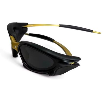 X-Metal Penny Corvette Gold Black Sunglasses