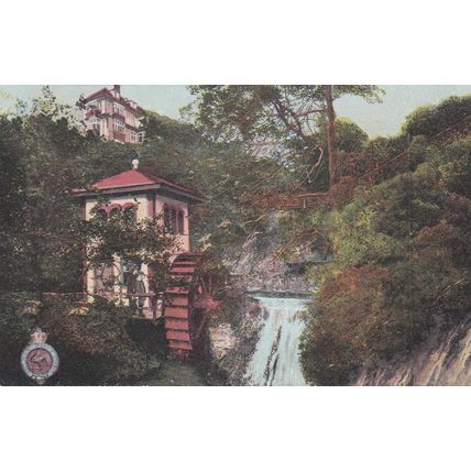 EC968 GROUNDLE GLEN -THE MILL PRINTED POSTCARD