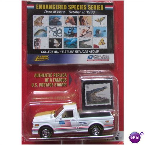 Johnny Lightning United States Postal Service USPS 1991 GMC SYCLONE PICKUP TRUCK