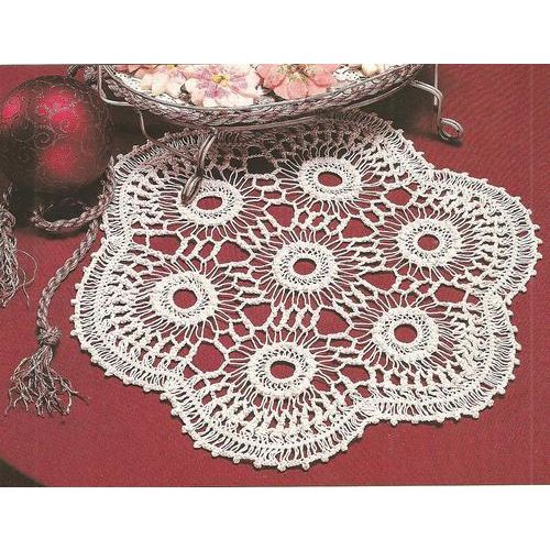 Crochet Doily Pattern Hairpin Doily
