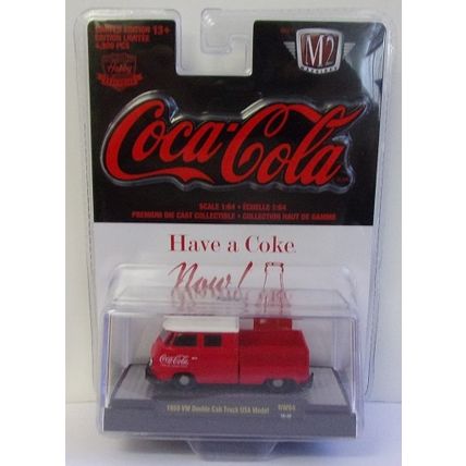 M 2 ' Coca-Cola ' 1959 VW DOUBLE CAB TRUCK USA MODEL